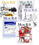 Music K-8 Vol. 4 Full Year (1993-94) - Downloadable  Back Volume - PDF Mags w/Audio Files & PDF Parts cover