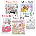 Music K-8 Vol. 8 Full Year (1997-98) - Downloadable  Back Volume - PDF Mags w/Audio Files & PDF Parts cover