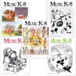 Music K-8 Vol. 9 Full Year (1998-99) - Downloadable  Back Volume - PDF Mags w/Audio Files & PDF Parts cover