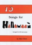13 Songs For Halloween - Downloadable Orff Collection Book