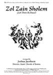 Zol Zain Sholem (Let There Be Peace) - Yiddish - SATB Choral