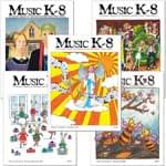 Music K-8 Vol. 12 Full Year (2001-02) - Downloadable Back Volume - PDF Mags w/Audio Files